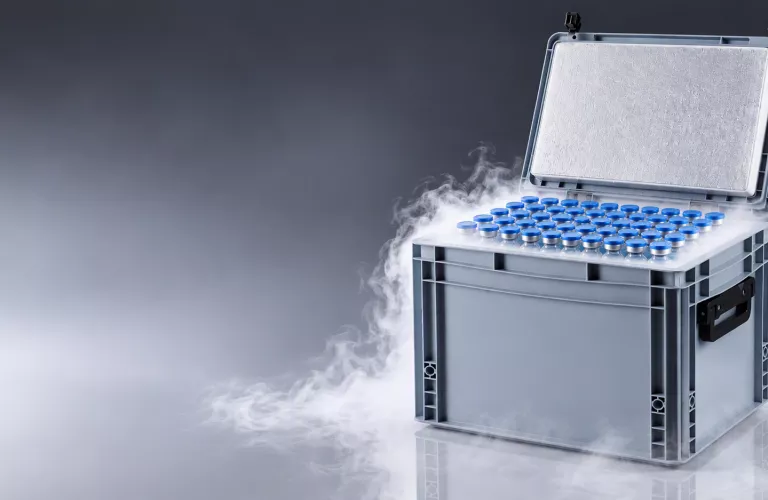 Turvac homepage - temperature-controlled packaging box