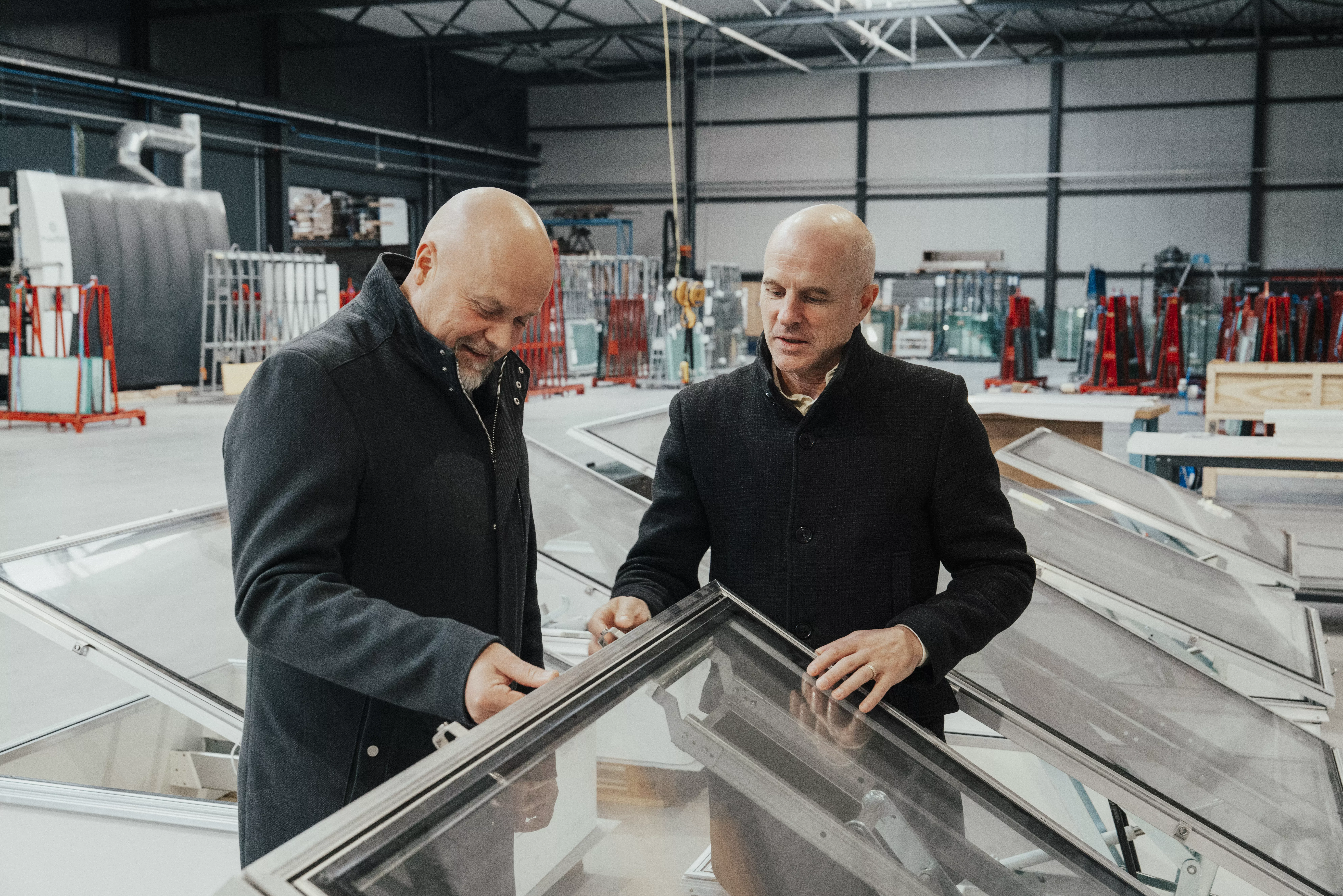 Recticel en Willy Naessens Group develop unique skylight.