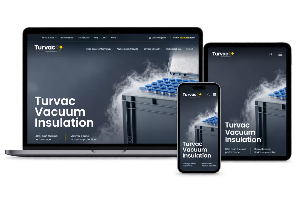 launch of the new Turvac website